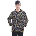 Circle Plasma Artistically Abstract Men s Half Zip Pullover View1