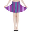 Fabric Pattern Color Structure Mini Flare Skirt View3