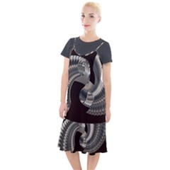 Ornament Spiral Rotated Camis Fishtail Dress by Bajindul