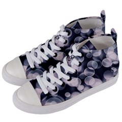 Ball Decoration Lights Women s Mid-top Canvas Sneakers by Bajindul