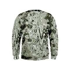 Abstract Stone Texture Kids  Sweatshirt by Bajindul