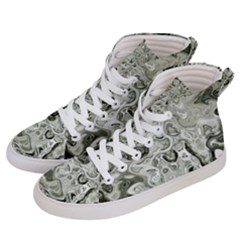 Abstract Stone Texture Men s Hi-top Skate Sneakers by Bajindul