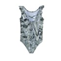 Abstract Stone Texture Kids  Frill Swimsuit View2