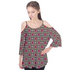 Decorative Flower Flutter Tees