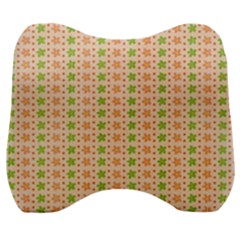 Flowers Velour Head Support Cushion by Bajindul