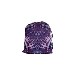 Purple Love Drawstring Pouch (xs) by KirstenStar