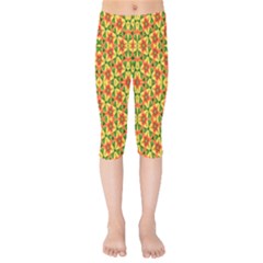 Ml-c-4-5 Kids  Capri Leggings  by ArtworkByPatrick