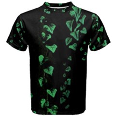 Botanical Dark Print Men s Cotton Tee by dflcprintsclothing