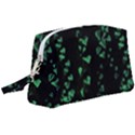 Botanical Dark Print Wristlet Pouch Bag (Large) View1