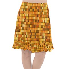 Ml-c-4-6 Fishtail Chiffon Skirt