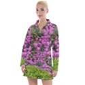 Late April Purple Tulip Women s Long Sleeve Casual Dress View1