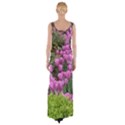 Late April Purple Tulip Maxi Thigh Split Dress View2