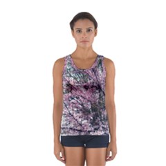 Ohio Redbud Sport Tank Top  by Riverwoman