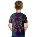 Orchid Landscape With A Star Kids  Sport Mesh Tee View2