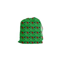 Bugs Pattern Drawstring Pouch (xs) by snowwhitegirl