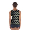 Cactus Black Pattern Sport Tank Top  View2