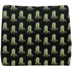 Cactus Black Pattern Seat Cushion by snowwhitegirl