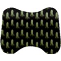 Cactus Black Pattern Head Support Cushion View1