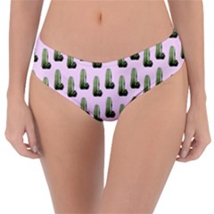 Cactus Pink Pattern Reversible Classic Bikini Bottoms by snowwhitegirl