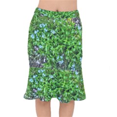 Forget Me Not Short Mermaid Skirt by Riverwoman