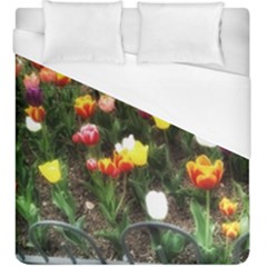 Tulips  Duvet Cover (king Size) by Riverwoman