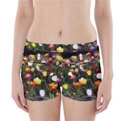 Tulips  Boyleg Bikini Wrap Bottoms by Riverwoman