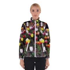 Tulips  Winter Jacket by Riverwoman