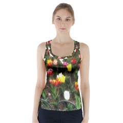 Tulips  Racer Back Sports Top by Riverwoman