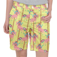 Unicorn Carousel Pocket Shorts