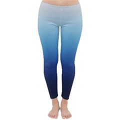 Blue Ombre Classic Winter Leggings by VeataAtticus