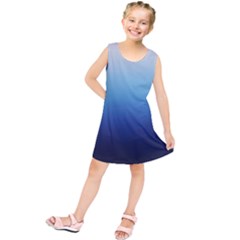 Blue Ombre Kids  Tunic Dress