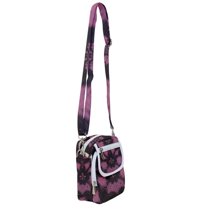 Glitch Art Grunge Distortion Shoulder Strap Belt Bag