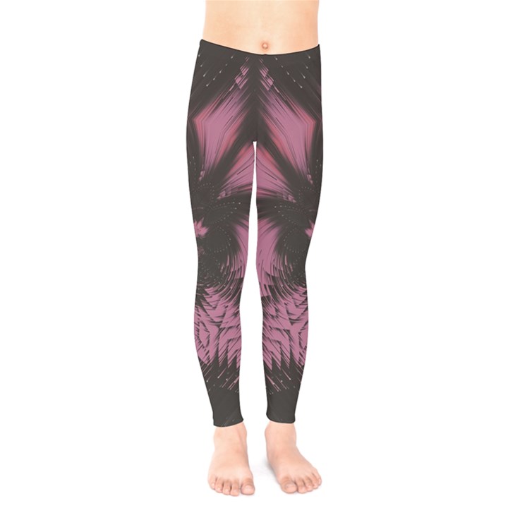 Glitch Art Grunge Distortion Kids  Legging