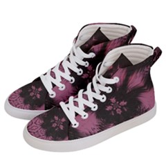 Glitch Art Grunge Distortion Men s Hi-top Skate Sneakers