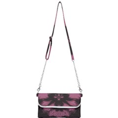 Glitch Art Grunge Distortion Mini Crossbody Handbag