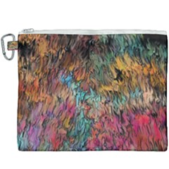 Oil Paint Canvas Cosmetic Bag (xxxl) by Bajindul