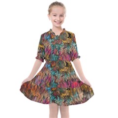 Oil Paint Kids  All Frills Chiffon Dress