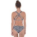 Geometric Tile Background Criss Cross Bikini Set View2