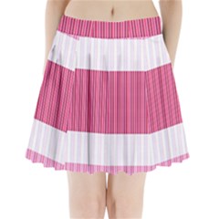 Fabric Geometric Texture Pleated Mini Skirt by Bajindul