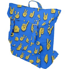 Emojis Hands Fingers Buckle Up Backpack by Bajindul