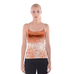 Scrapbook Orange Shades Spaghetti Strap Top by HermanTelo