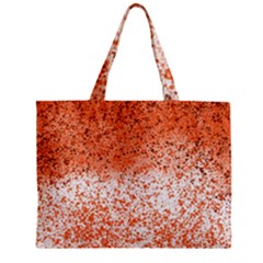 Scrapbook Orange Shades Zipper Mini Tote Bag