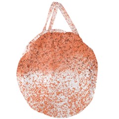 Scrapbook Orange Shades Giant Round Zipper Tote by HermanTelo