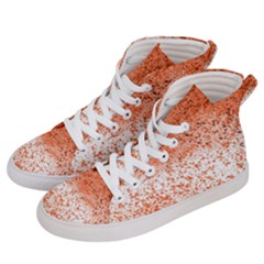 Scrapbook Orange Shades Women s Hi-top Skate Sneakers