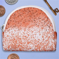 Scrapbook Orange Shades Horseshoe Style Canvas Pouch