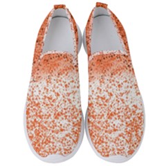 Scrapbook Orange Shades Men s Slip On Sneakers by HermanTelo