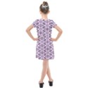 Texture Tissue Seamless Flower Kids  Cross Web Dress View2