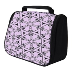 Texture Tissue Seamless Flower Full Print Travel Pouch (small) by HermanTelo