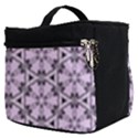 Texture Tissue Seamless Flower Make Up Travel Bag (Small) View2