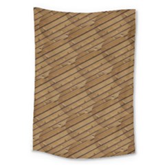 Wood Texture Wooden Large Tapestry